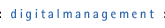 Digitalmanagement
