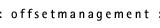 Offsetmanagement